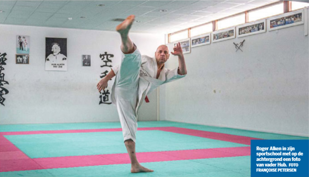 Roger Alken 50-jarig jubileum Karate- en Muay Thai School Alken