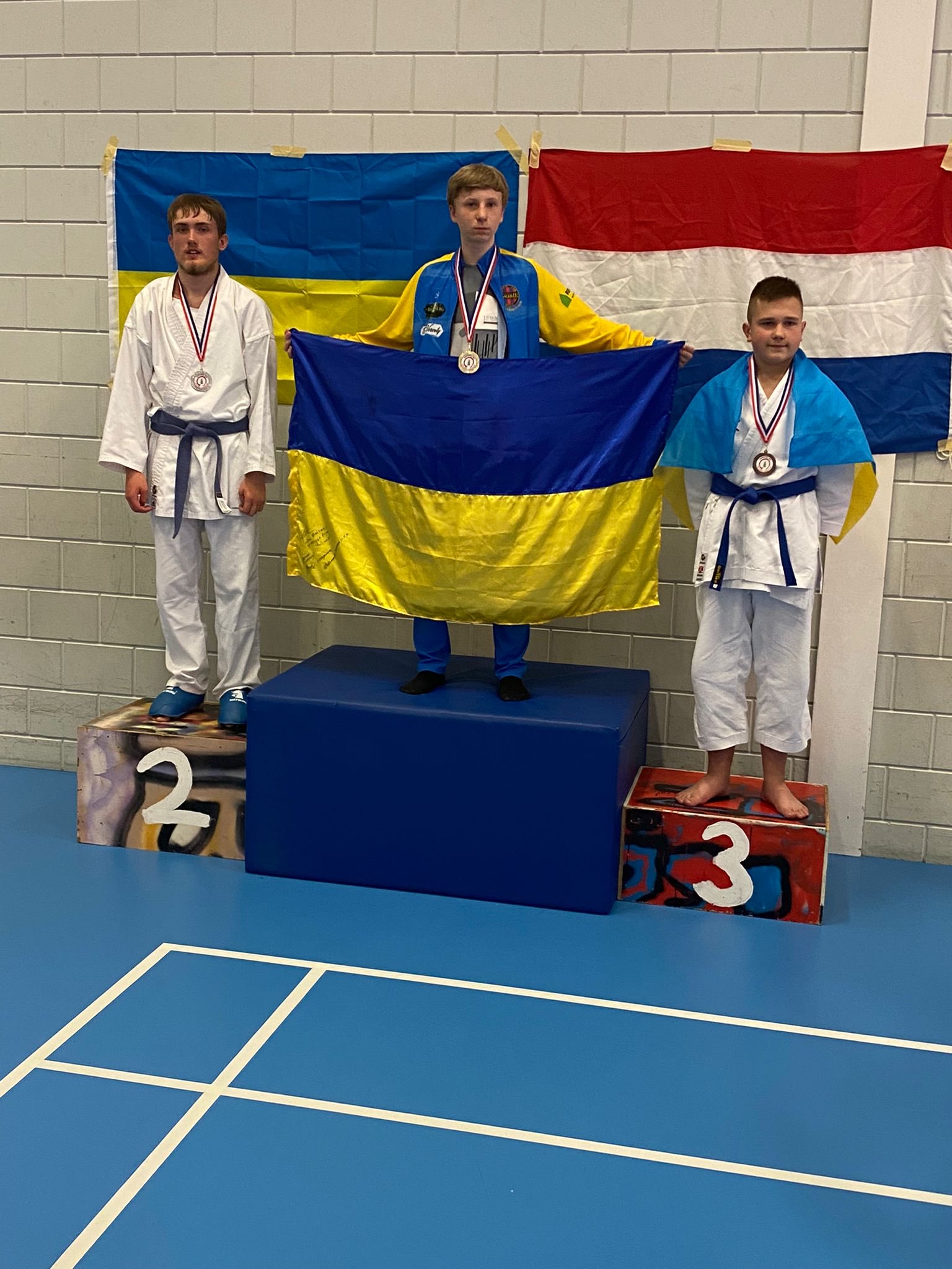 Ilya wint goud tijdens interland Nederland VS Ukraine