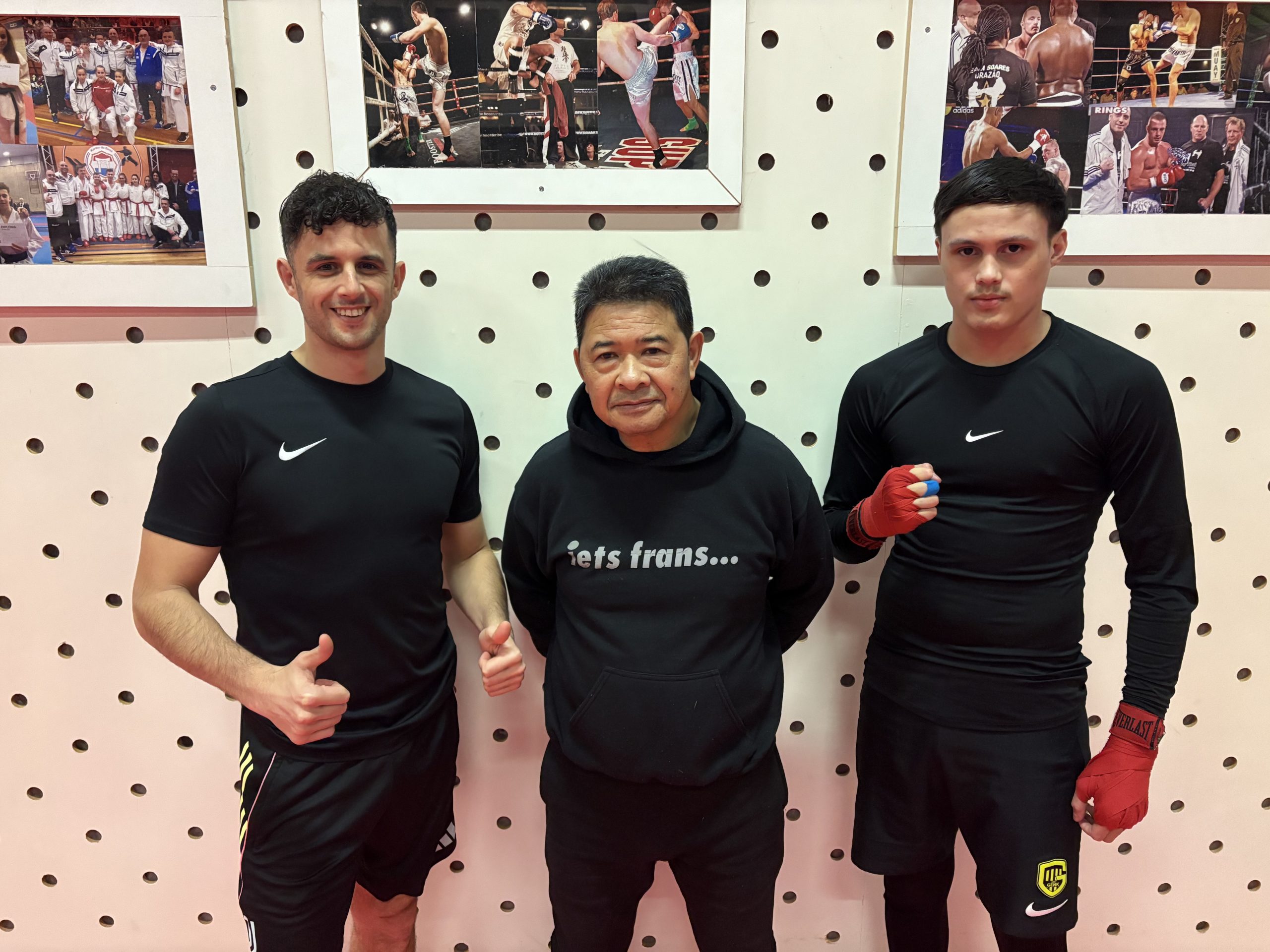 Fergany Hafez, Daan Thenu en Levi Sulmann